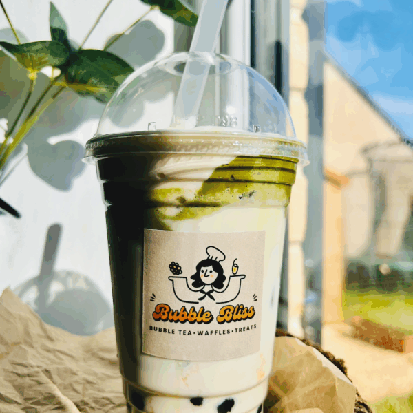Iced Matcha Latte + Milk Top